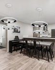 LAMPA WISZĄCA LED G044-2CP CHROM 5