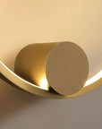 LAMPA ŚCIENNA KINKIET LED APP1388-CW OLD GOLD 40cm 5