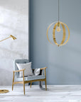 LAMPA SUFITOWA WISZĄCA GLAMOUR APP961-1CP Złota 5