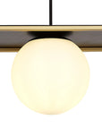 Lampa Sufitowa Czarno Złota APP1164-3CP 5