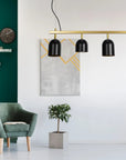 Lampa Wisząca APP1031-4CP Czarna 5
