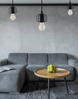Lampa Sufitowa Wisząca W Stylu Loft APP595-1CP Czarna 5