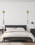 LAMPA ŚCIENNA KINKIET APP896-1W Złota 5