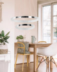 LAMPA WISZĄCA LED G046-2CP CHROME 5