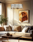 Lampa Wisząca Metalowa APP1763-8CP CHROME 5