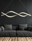 LAMPA WISZĄCA LED G033-CP ZŁOTA 5