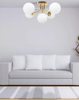 Lampa Sufitowa Złota APP1575-5C 5