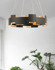 LAMPA SUFITOWA WISZĄCA Czarna APP1561-6CP 5