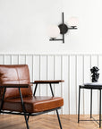 LAMPA ŚCIENNA KINKIET APP1170-2W Czarny 5