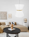 LAMPA SUFITOWA WISZĄCA APP1504-1CP WHITE 5