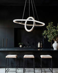 LAMPA WISZĄCA LED G034-CP ZŁOTA 5