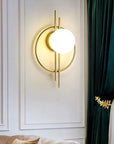 LAMPA ŚCIENNA KINKIET APP1436-W GOLD 5