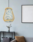 LAMPA WISZĄCA BAMBUSOWA APP1635-1CP 5