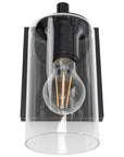 LAMPA ŚCIENNA KINKIET APP1222-1W Czarna 5