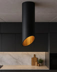 LAMPA SUFITOWA NOWOCZESNA 20 CM APP571-1C Czarna 5