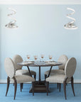 LAMPA ŚCIENNA KINKIET LED SPRING UP APP831-W CHROME 5