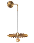 LAMPA ŚCIENNA KINKIET APP1356-1W Stare Złoto 30 Cm 5