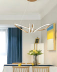 LAMPA WISZĄCA LED LHJ036-CP ZŁOTA 5