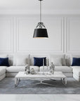 Lampa Sufitowa Wisząca Metalowa APP422-1CP Czarna 5