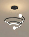 Lampa Wisząca LED LHJ029-CP CZARNA 5
