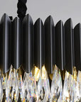 Lampa Sufitowa Wisząca APP1657-8CP Czarna 5