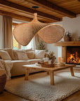 LAMPA WISZĄCA BAMBUSOWA APP1641-1CP 50cm 5