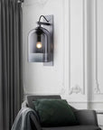 LAMPA ŚCIENNA KINKIET APP1207-1W Czarny 5