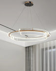 LAMPA SUFITOWA WISZĄCA LED APP1672-CP Gold 5