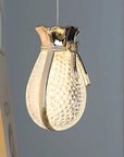 LAMPA SUFITOWA WISZĄCA LHJ107-1CP JASNE RÓŻOWE ZŁOTO 5