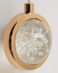 LAMPA SUFITOWA WISZĄCA LED LHJ060-CP ZŁOTA 5
