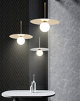 Lampa Wisząca Klosz 10cm APP939-1CP Złota 5
