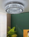 LAMPA KRYSZTAŁOWA PLAFON APP1744-C 50 Cm CHROM 5