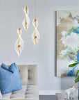 LAMPA WISZĄCA LED G028-3CP ZŁOTY 5