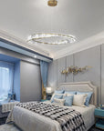 KRYSZTAŁOWA LAMPA SUFITOWA LED APP1064-1CP 5