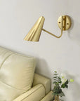 LAMPA ŚCIENNA KINKIET APP1138-1W GOLD 5