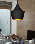 Lampa sufitowa wisząca Costa A Czarna