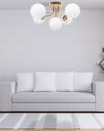 Lampa Sufitowa Złota APP1575-5C 5