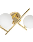 Lampa Ścienna Kinkiet App1171-2w Złoty