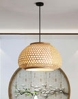 Lampa Wisząca Bambusowa APP1648-1CP 4