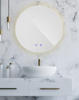 Lustro ścienne led 60cm hzj060