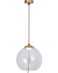 Lampa LED Sufitowa Wisząca Szklana APP446-CP