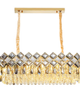 Lampa Kryształowa Wisząca APP1539-12CP80 Gold 1