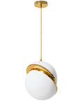 Lampa Sufitowa Wisząca Akrylowa Kula APP481-1CP Biała