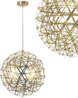 Lampa Sufitowa Wisząca Led App1505-cp Gold 1