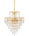 KRYSZTAŁOWA LAMPA SUFITOWA 312358 Złota