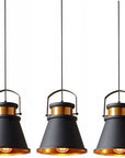 Lampa sufitowa ASTI AAA Czarna