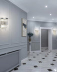 Lampa Kryształowa Kinkiet APP1536-1W Chrom 6