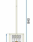 Lampa Kryształowa APP1111-1CP 6