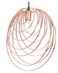 LAMPA SUFITOWA GEOMETRYCZNA APP427-1CP Rózowe Złoto 6