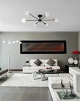 Lampa Pająk 6 APP501-6C Czarna 6